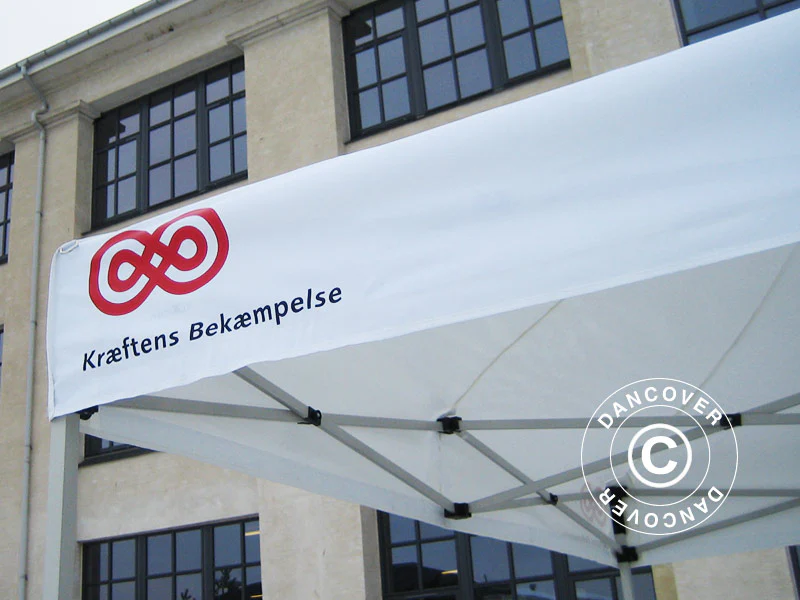 1 St. FleXtents tryck på takkappa 21x250cm, placerat till höger - Image 4