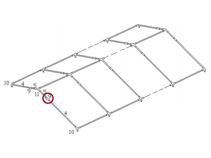 2-vägs montering, Ø54mm - Image 3