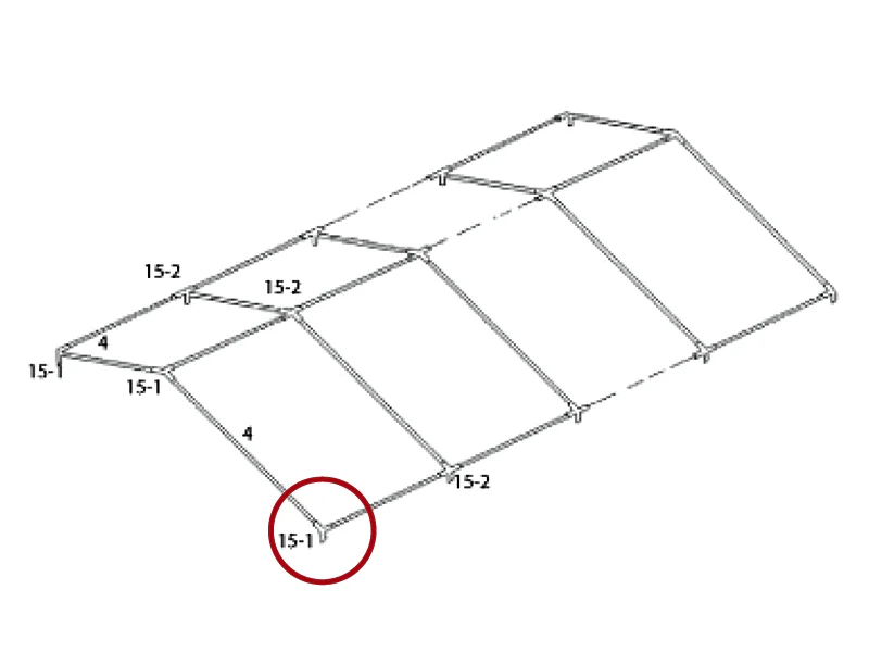 3-vägs montering, Ø42+Ø54mm, 120° - Image 4