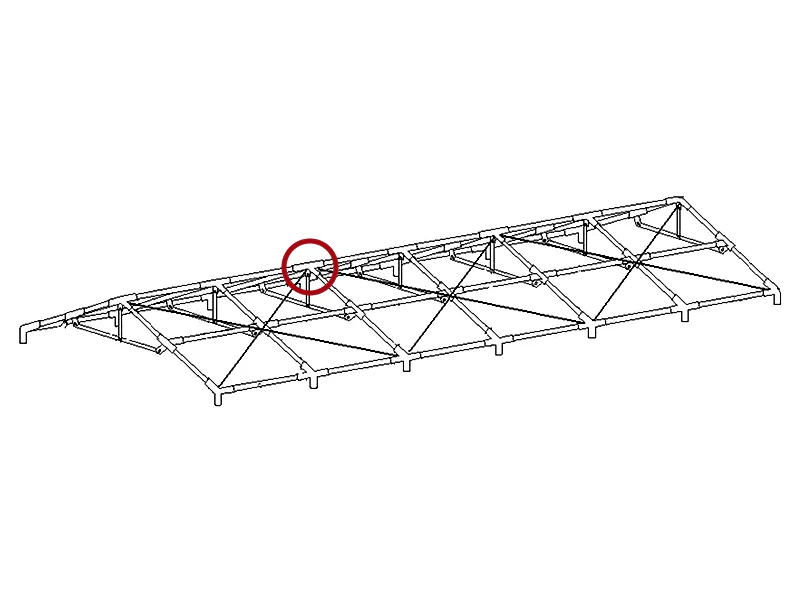 4-vägs montering, Ø42+Ø54mm,140° - Image 3