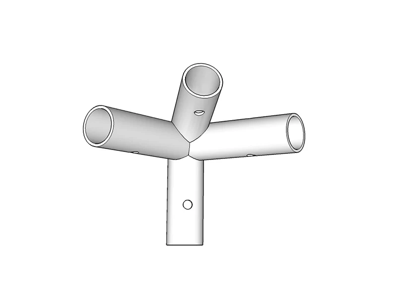 4-vägs montering, Ø42mm, 110°