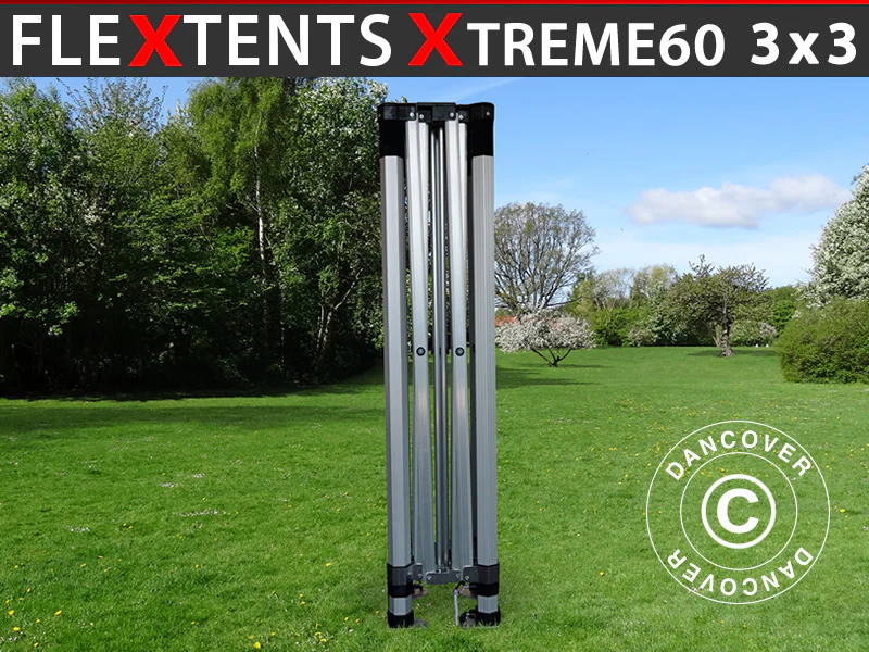 Aluminiumram för snabbtält FleXtents Xtreme 60 3x3m, 60mm