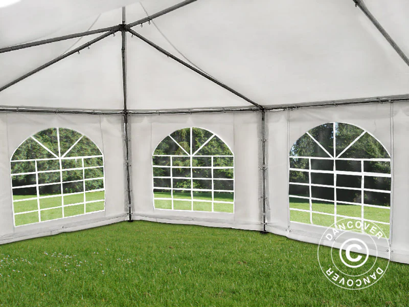 Åttakantigt Partytält Elegance PRO 6,8x5m, PVC - Image 4