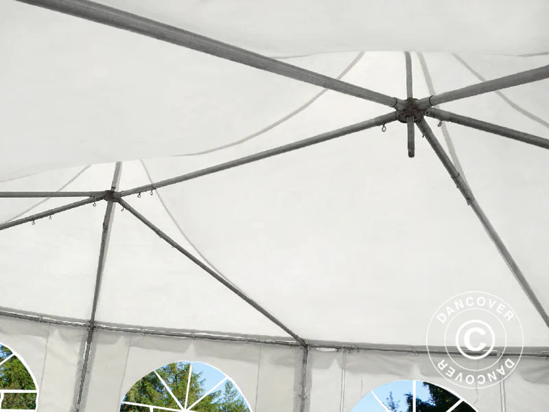Åttakantigt Partytält Elegance PRO 6,8x5m, PVC - Image 5