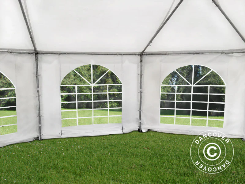 Åttakantigt Partytält Elegance PRO 6,8x5m, PVC - Image 6