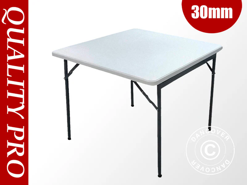 Bankettbord 86x86x73cm, Vit (1 st.)