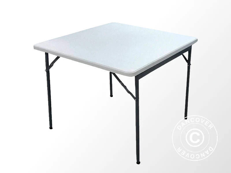Bankettbord 86x86x73cm, Vit (1 st.) - Image 2