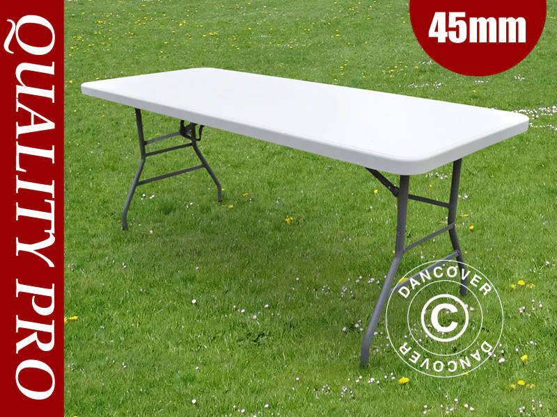 Bankettbord PRO 182x74x74cm, Ljusgrå (1 st.)
