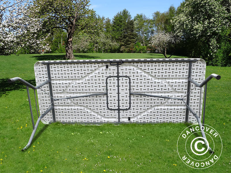 Bankettbord PRO 182x74x74cm, Ljusgrå (1 st.) - Image 5