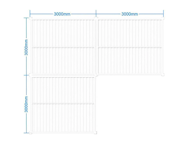 Bioklimatisk pergola paviljong San Pablo Alu+, 3x3m, Vit, 3 st. - Image 6