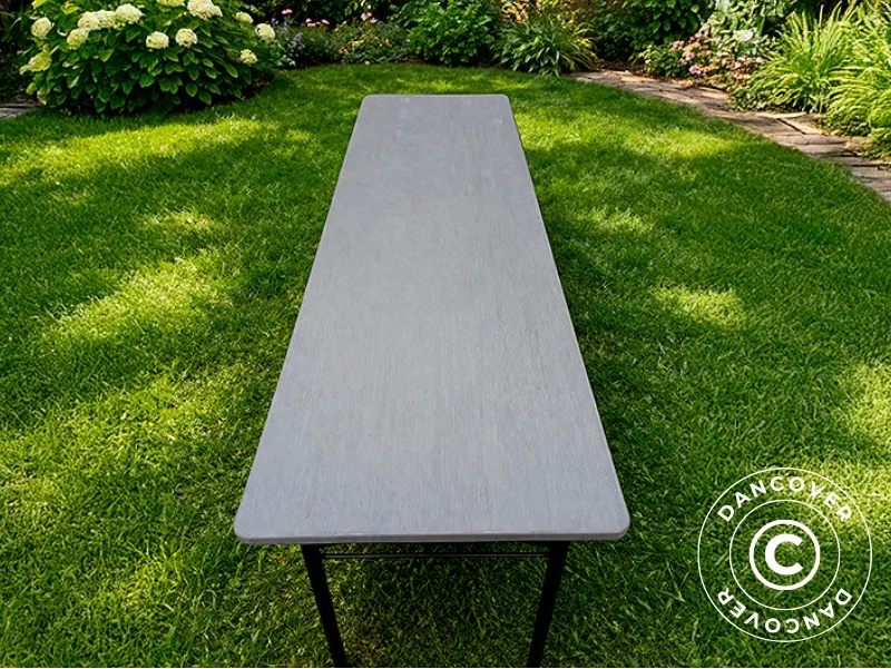 Bord och bänkset, 167x50x75cm, Grå - Image 6