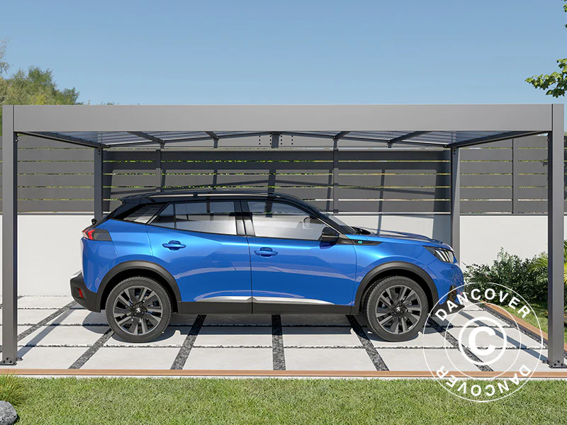 Carport Libeccio, 3,26x5,09x2,34m, Antracit - Image 4