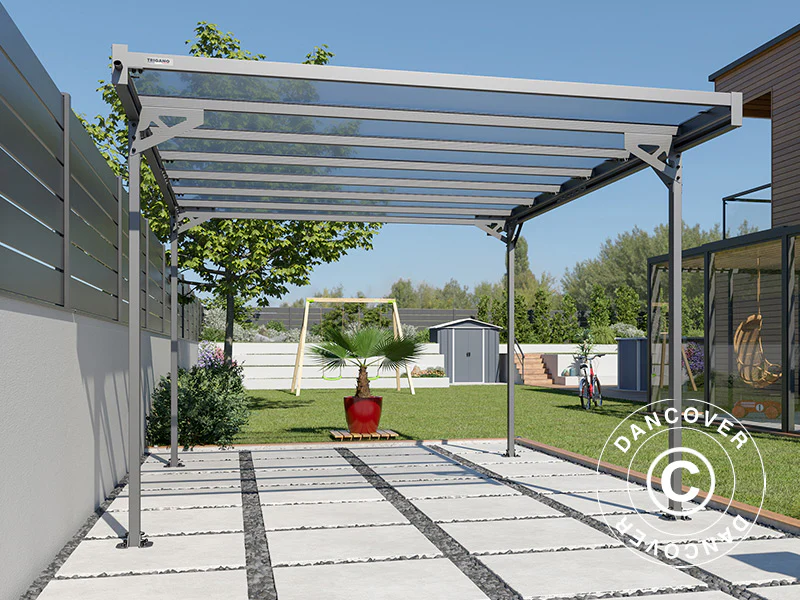 Carport Mistral, 3,09x5,09x2,27m, Antracit - Image 6