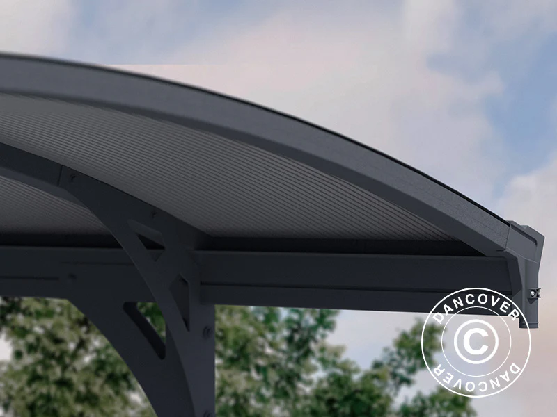 Carport Vitoria, Palram/Canopia, 2,91x5,01m, Grå - Image 5