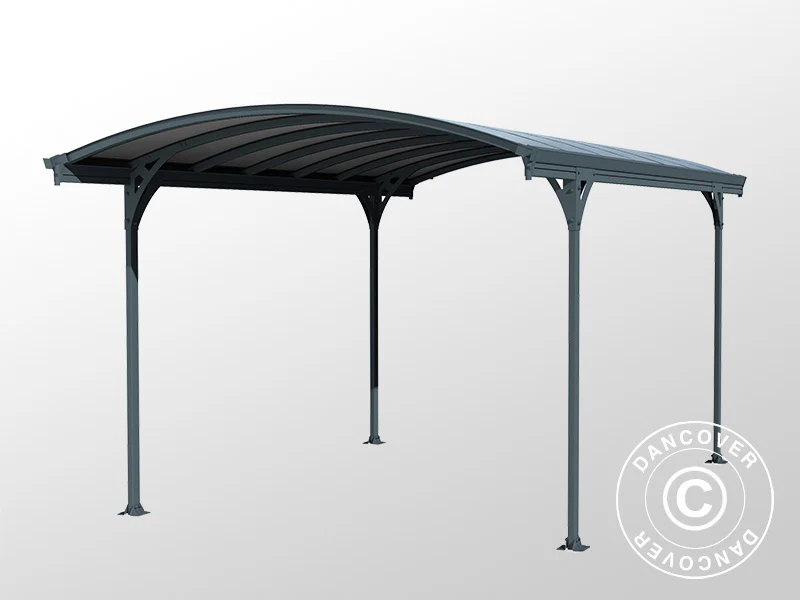 Carport Vitoria, Palram/Canopia, 2,91x5,01m, Grå - Image 8