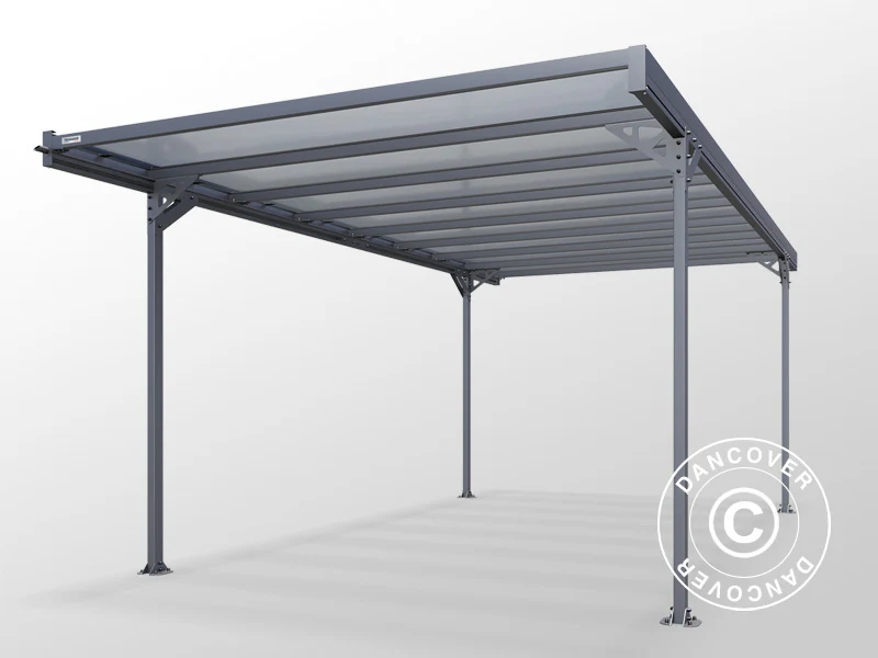 Carport XL, Alize 16, 3,09x5,79x2,27m, Antracit - Image 3