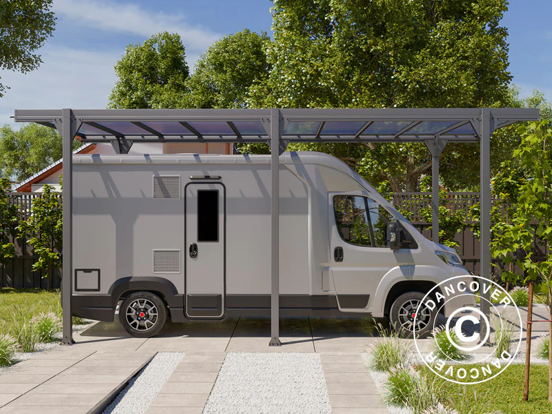 Carport XL, Hegoa 20, 3,17x7,19x3,17m, Antracit