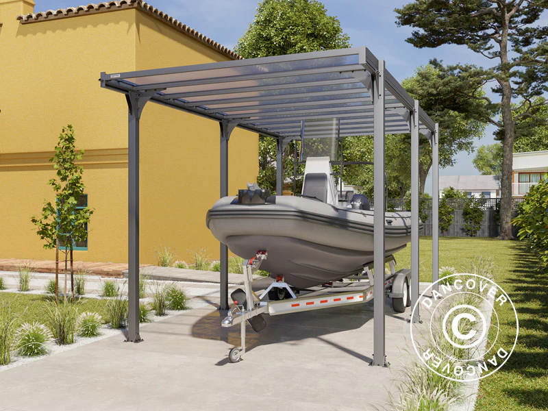Carport XL, Hegoa 20, 3,17x7,19x3,17m, Antracit - Image 5