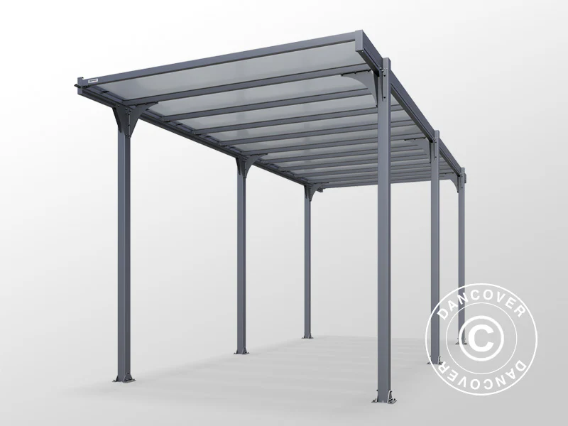 Carport XL, Hegoa 20, 3,17x7,19x3,17m, Antracit - Image 7