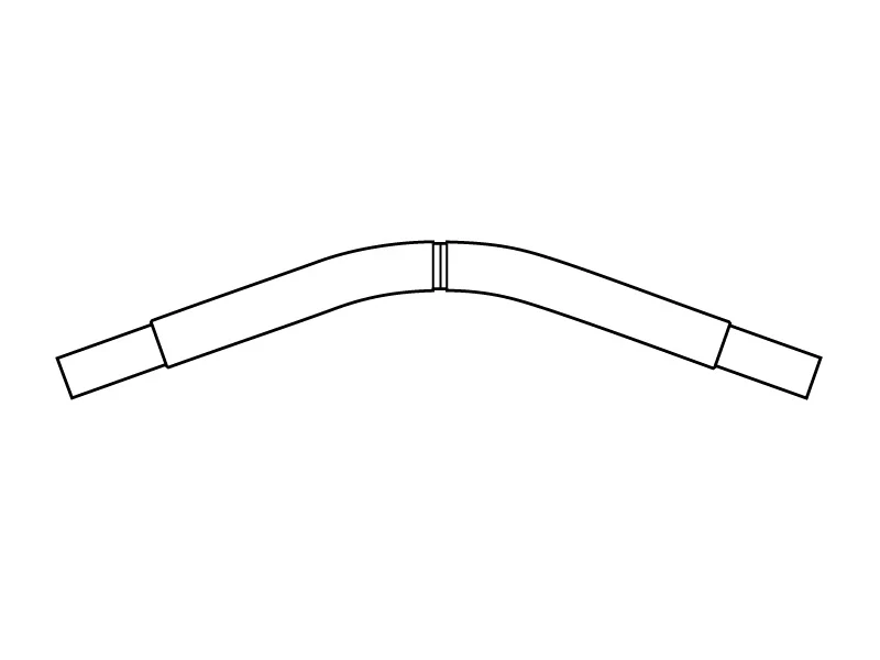 Centerbåge, 1122/1056mm