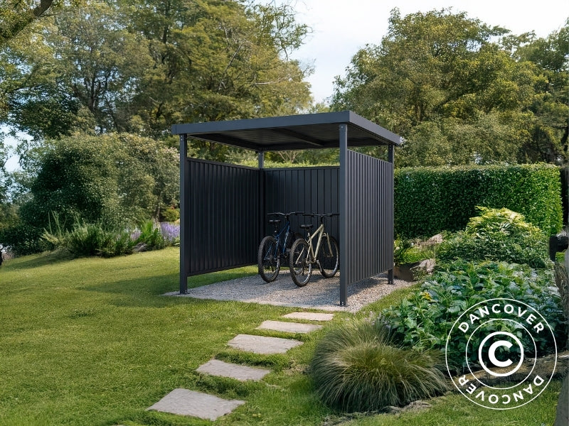 Cykelskjul 2,14x2,14x2,04m, 4,57m2, ProShed®, Antracit - Image 2