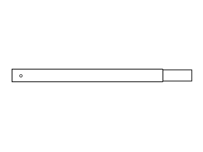 Dörrpelare, 1530mm