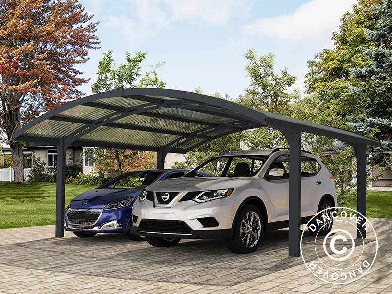 Dubbel carport Arizona, 5,78x4,95m, Palram/Canopia, Grå