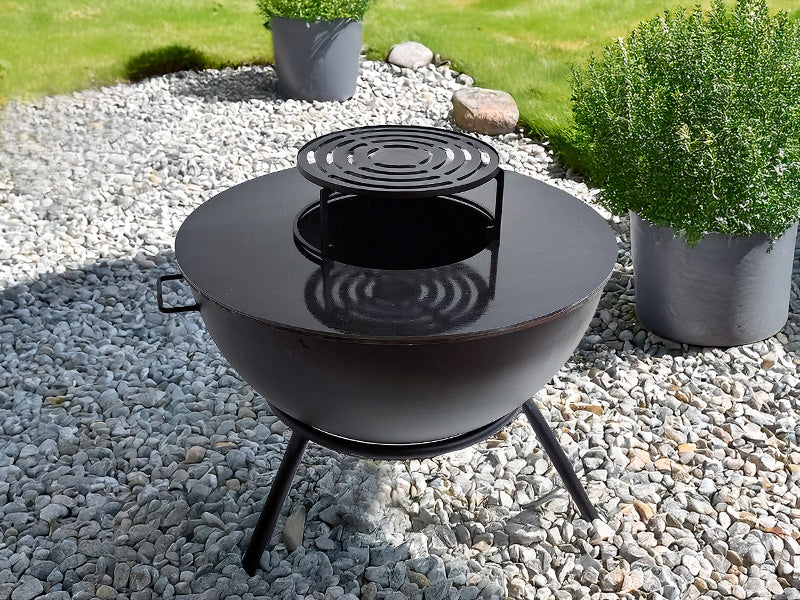 Eldstad Halvklot, Ø60x40/65cm, Svart - Image 3
