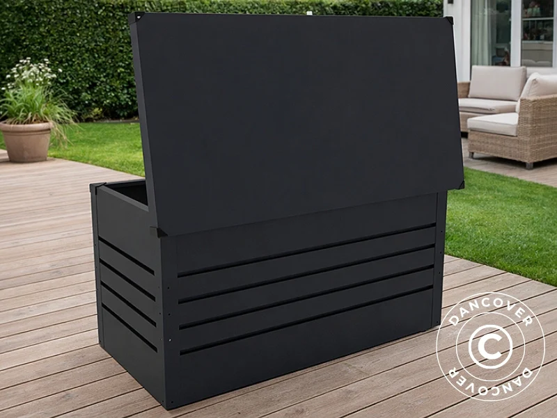 Förvaringslåda för trädgården, 348 L, 0,61x1,2x0,62m, ProShed®, Antracit - Image 4