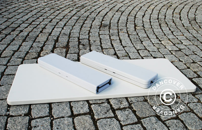 Fest paket 1 fällbord (240cm) + 2 fällbara bänkar (244cm) - Image 6