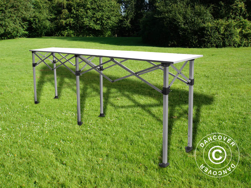 FleXtents PRO fällbord, 2m, Vit