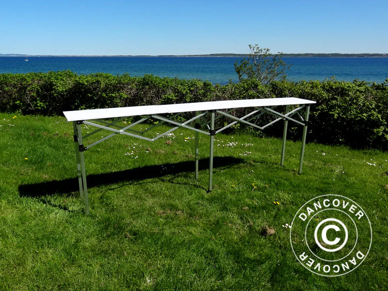 FleXtents PRO fällbord, 2m, Vit - Image 8