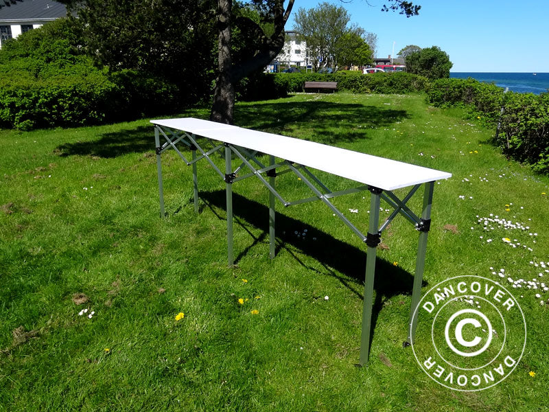 FleXtents PRO fällbord, 2m, Vit - Image 9