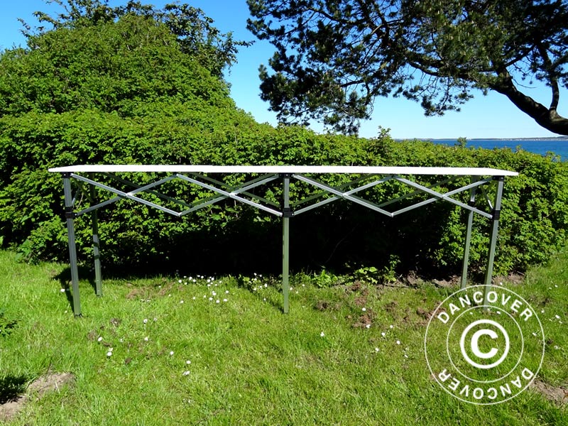 FleXtents PRO fällbord, 3m, Vit - Image 2