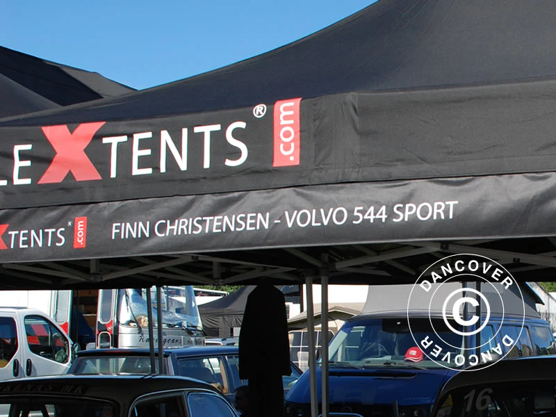 FleXtents® Snabbtältsbanderoll med tryck, 4x0,2m - Image 3
