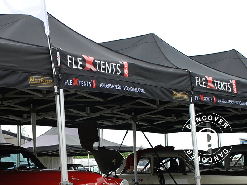 FleXtents® Snabbtältsbanderoll med tryck, 4x0,2m - Image 6