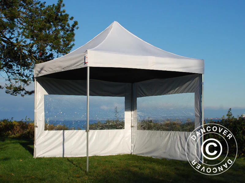 FleXtents Tak drapering, Svart, till 4x4m Snabbtält - Image 10