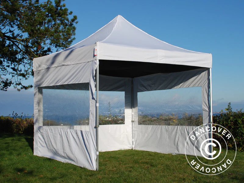 FleXtents Tak drapering, Svart, till 4x4m Snabbtält - Image 11