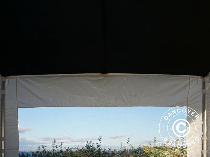 FleXtents Tak drapering, Svart, till 4x4m Snabbtält - Image 16