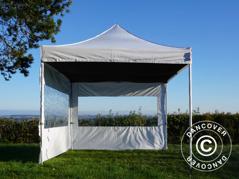 FleXtents Tak drapering, Svart, till 4x4m Snabbtält - Image 17