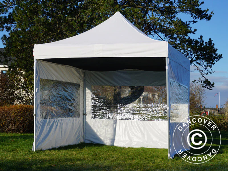 FleXtents Tak drapering, Svart, till 4x4m Snabbtält - Image 20