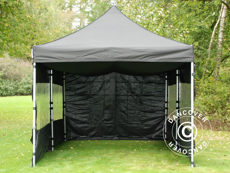 FleXtents Tak drapering, Svart, till 4x6m Snabbtält - Image 2
