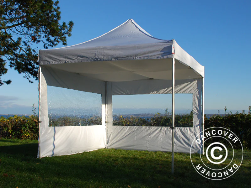 FleXtents Tak drapering, Vitt, till 4x4m Snabbtält - Image 10