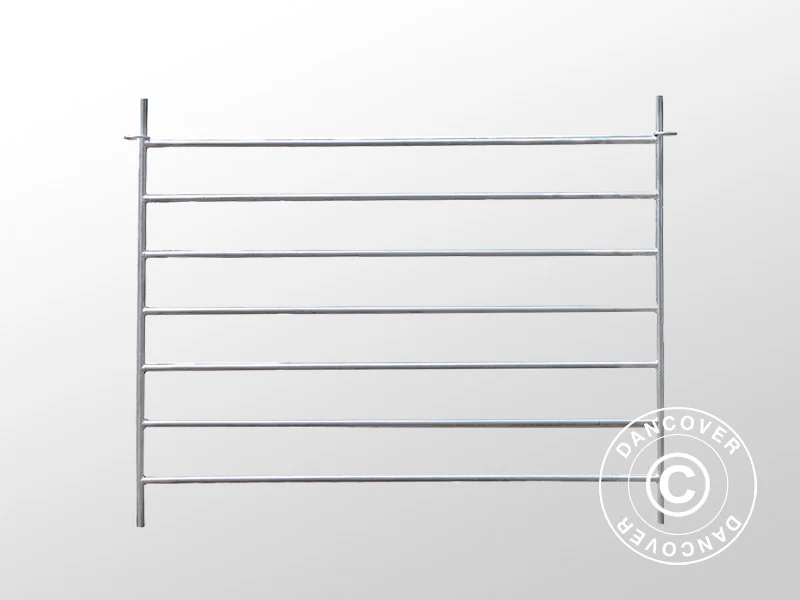 Förlängning för djurinhägnad, 1,5x1,22m, 2 st, Silver - Image 2