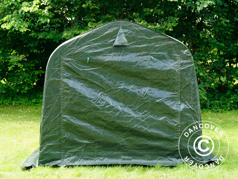 Förrådstält PRO 2,4x2,4x2m PE, Grön - Image 11