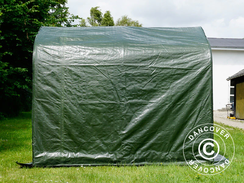Förrådstält PRO 2,4x2,4x2m PE, Grön - Image 4