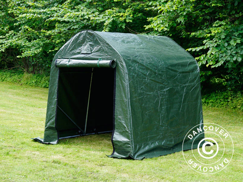 Förrådstält PRO 2x2x2m PE, Grön - Image 11