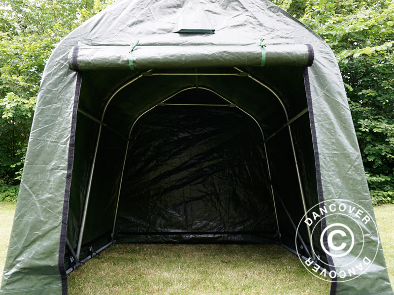 Förrådstält PRO 2x2x2m PE, Grön - Image 6