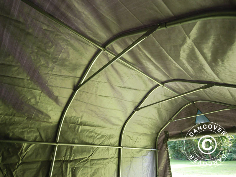 Förrådstält PRO 2x3x2m PE, Grå - Image 10