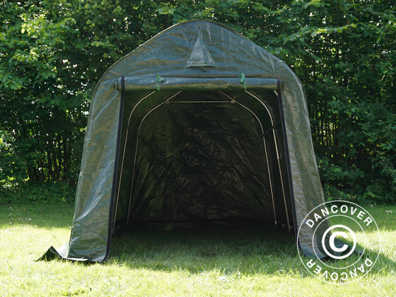 Förrådstält PRO 2x3x2m PE, Grön - Image 12